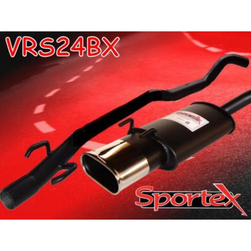 Sportex Vauxhall Corsa B performance exhaust system 1993-2000 BX