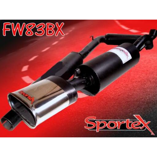 Sportex VW Golf performance exhaust system 1.8GTi 16v BX