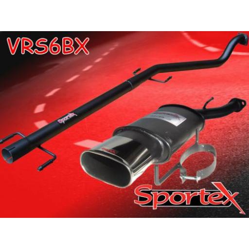 Sportex Vauxhall Astra mk4 performance exhaust system 1998-2003 BX