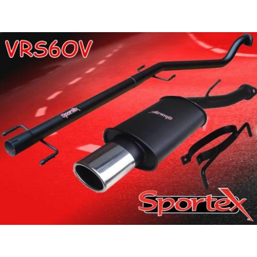 Sportex Vauxhall Astra mk4 performance exhaust system 1998-2003 OV