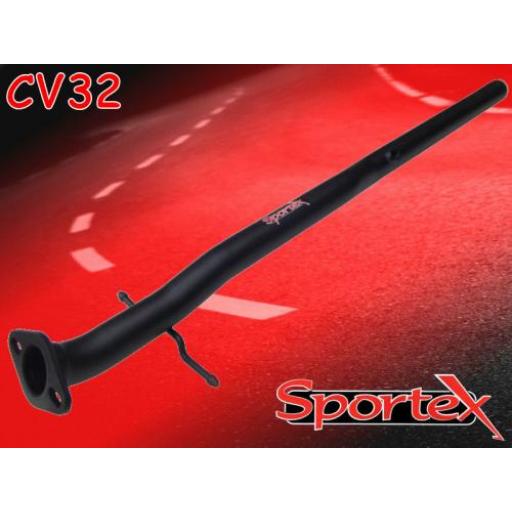 Sportex Ford Focus exhaust decat pipe 1.4i 1998-2004