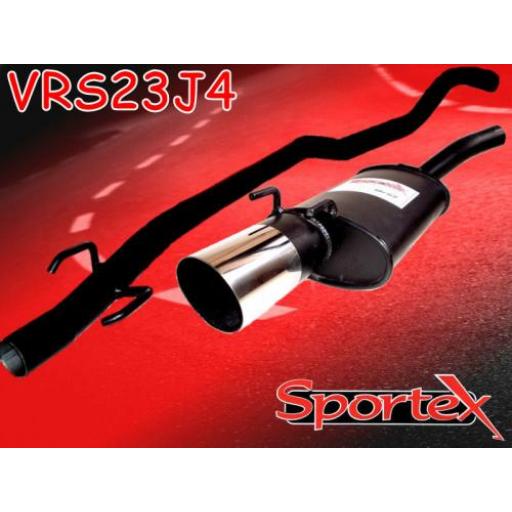 Sportex Vauxhall Corsa B performance exhaust system 1993-2000 J4
