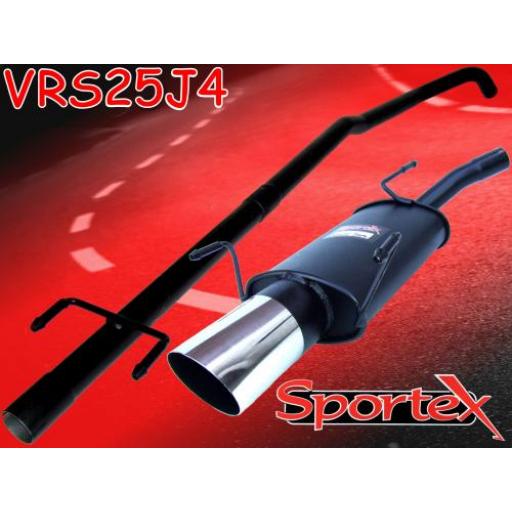 Sportex Vauxhall Corsa C performance exhaust system 2000-2006 J4