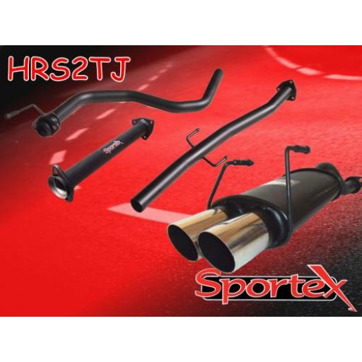 Sportex Honda Civic performance exhaust system 1991-2001- TJ