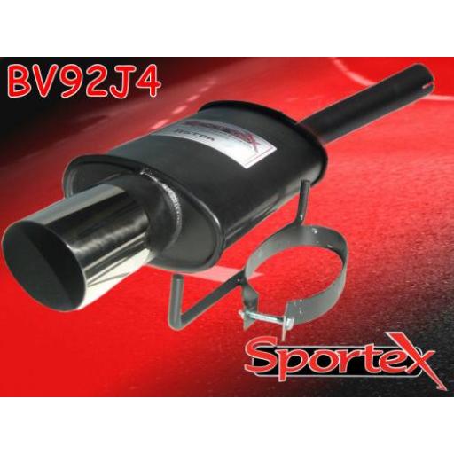 Sportex Vauxhall Astra mk5 exhaust back box hatch 2005-2010 J4