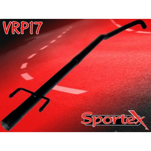 Sportex Vauxhall Corsa C exhaust race tube 1.0i 2000-2006