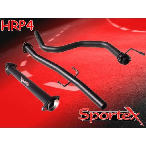 Sportex Honda Civic exhaust race tube 1991-1999
