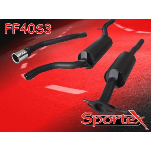 Sportex Ford Focus ST170 performance exhaust 2.0i 1998-2004 S3