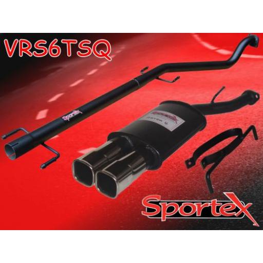 Sportex Vauxhall Astra mk4 performance exhaust system 1998-2003 TSQ