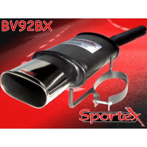 Sportex Vauxhall Astra mk5 exhaust back box hatch 2005-2010 BX