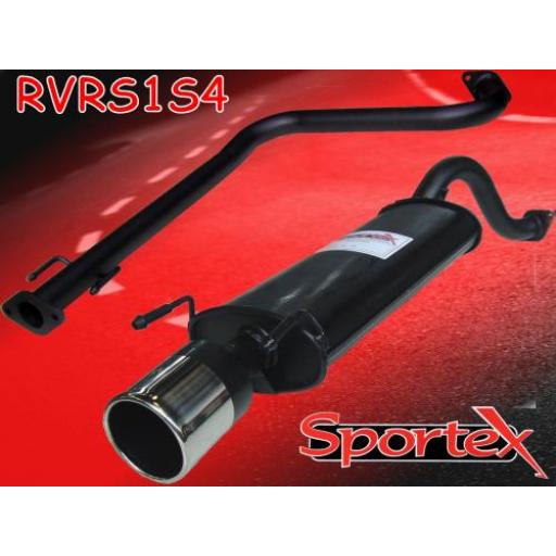 Sportex Rover 200 performance exhaust system 1995-1999 S4