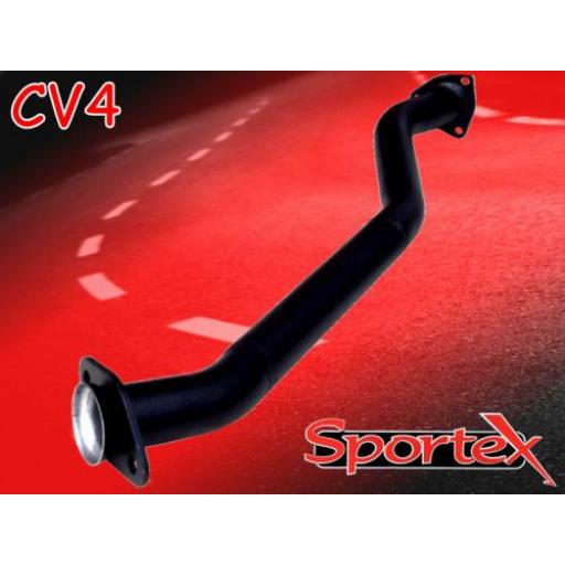 Sportex Vauxhall Nova performance exhaust decat pipe 1992-1994