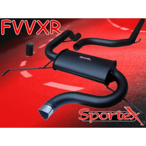 Sportex Vauxhall Corsa VXR 1.6T performance exhaust system 2007-2010