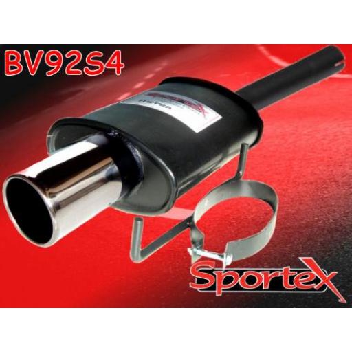 Sportex Vauxhall Astra mk5 exhaust back box hatch 2005-2010 S4