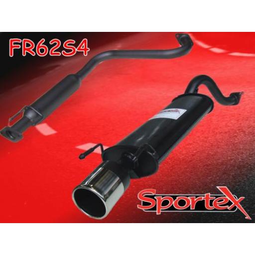 Sportex Rover 200 performance exhaust system 1995-1999 S4