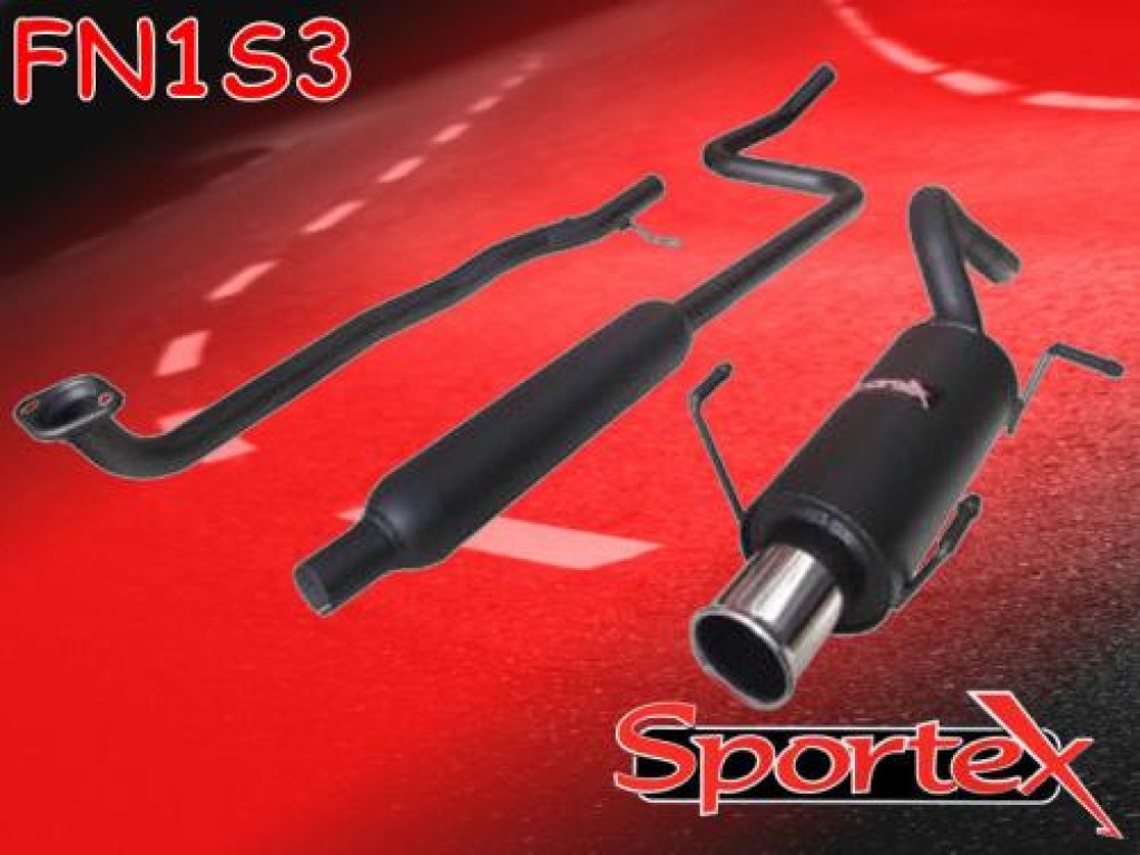 Sportex Nissan Micra performance exhaust system 19921999 S3