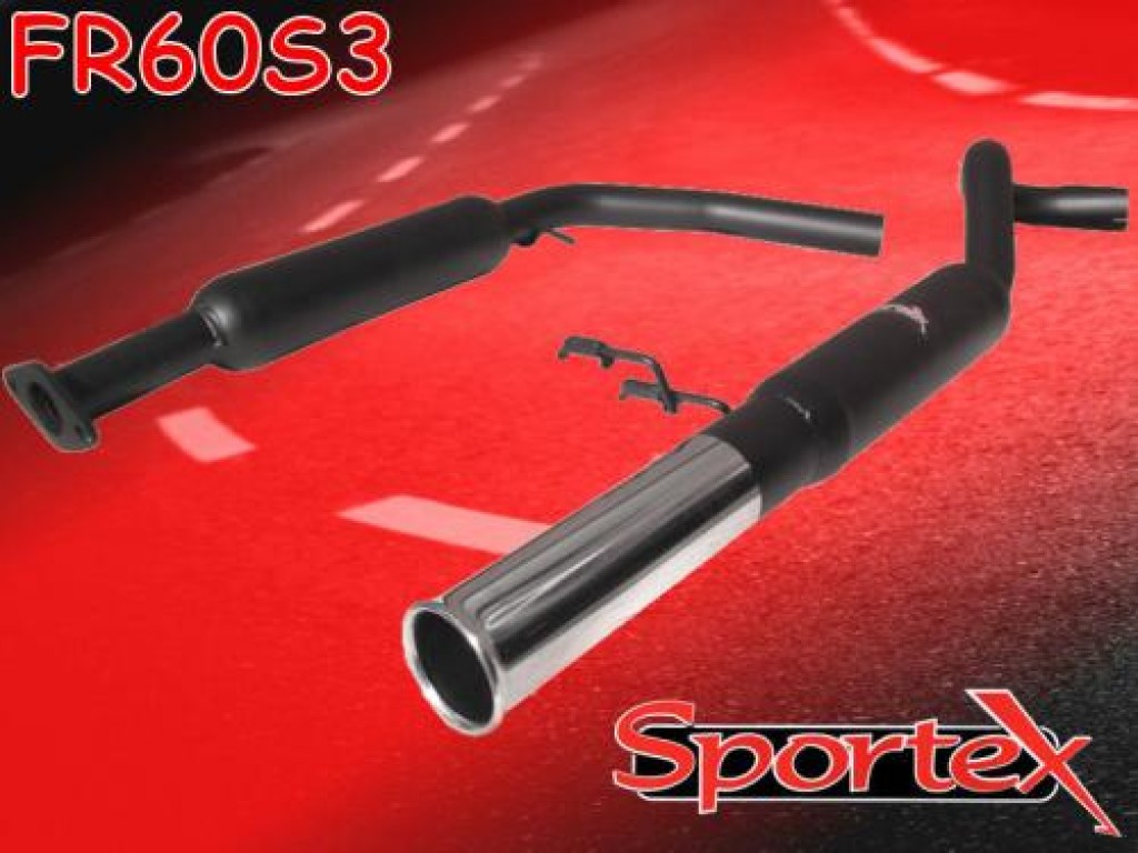 Sportex Rover Metro 1.4 performance exhaust system 19901995 S3