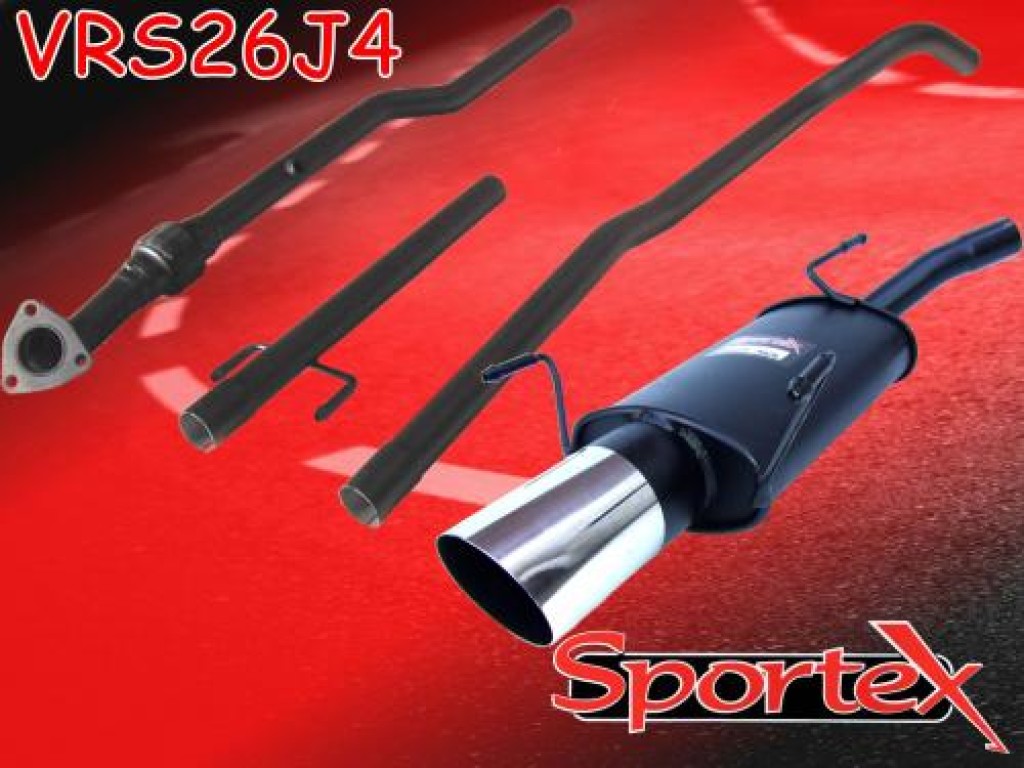 Sportex Vauxhall Corsa C performance exhaust system 20032006 J4 Sportex Vauxhall Corsa C performance exhaust system 20032006 J4