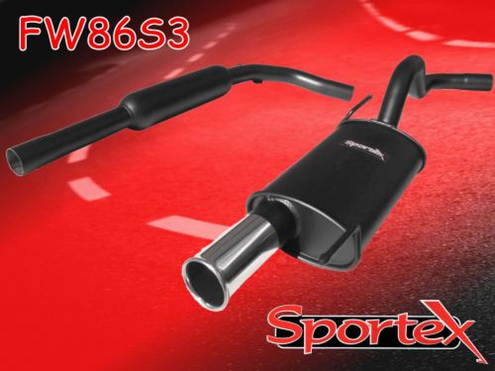 Sportex VW Polo exhaust system 8v 199410/2001 S3