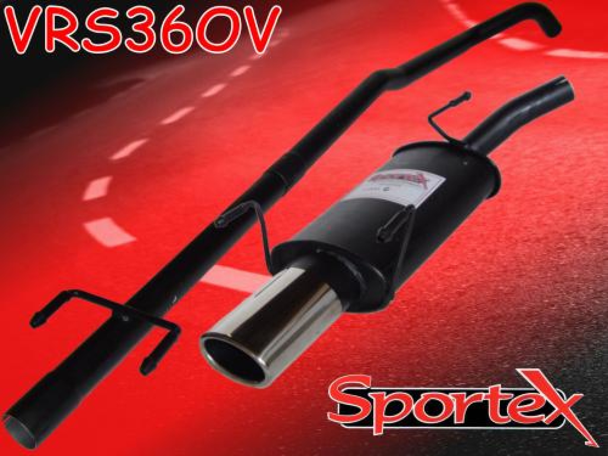 Sportex Vauxhall Corsa C performance exhaust system 20002006 OV Sportex Vauxhall Corsa C performance exhaust system 20002006 OV
