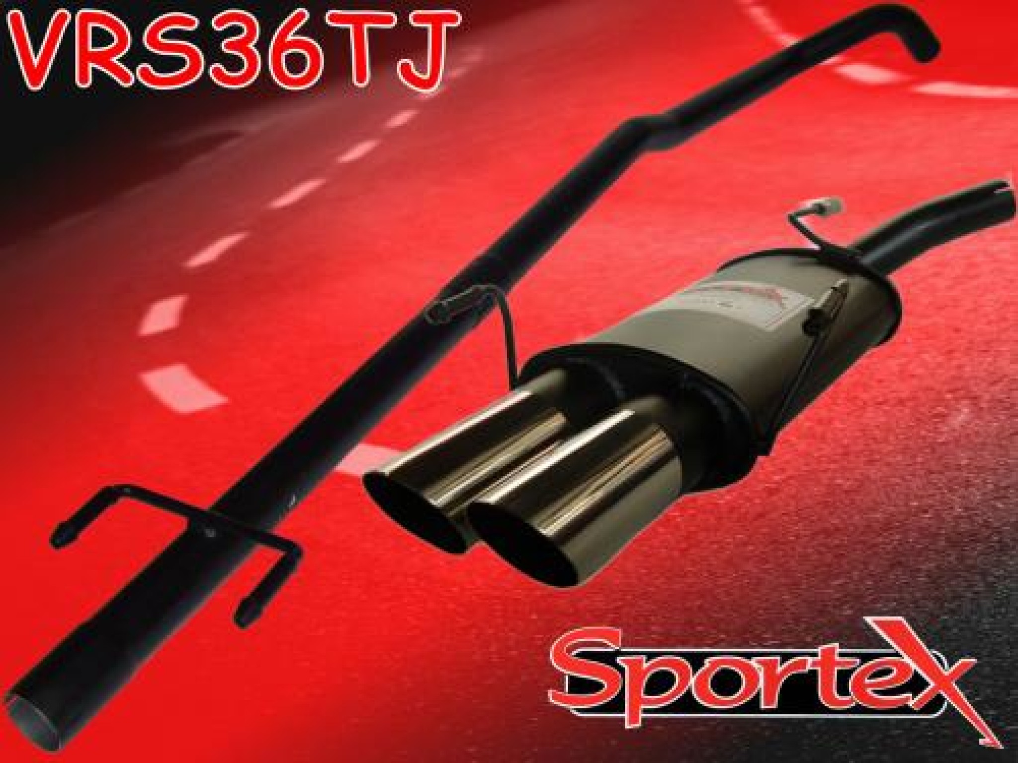 Sportex Vauxhall Corsa C performance exhaust system 20002006 TJ Sportex Vauxhall Corsa C performance exhaust system 20002006 TJ