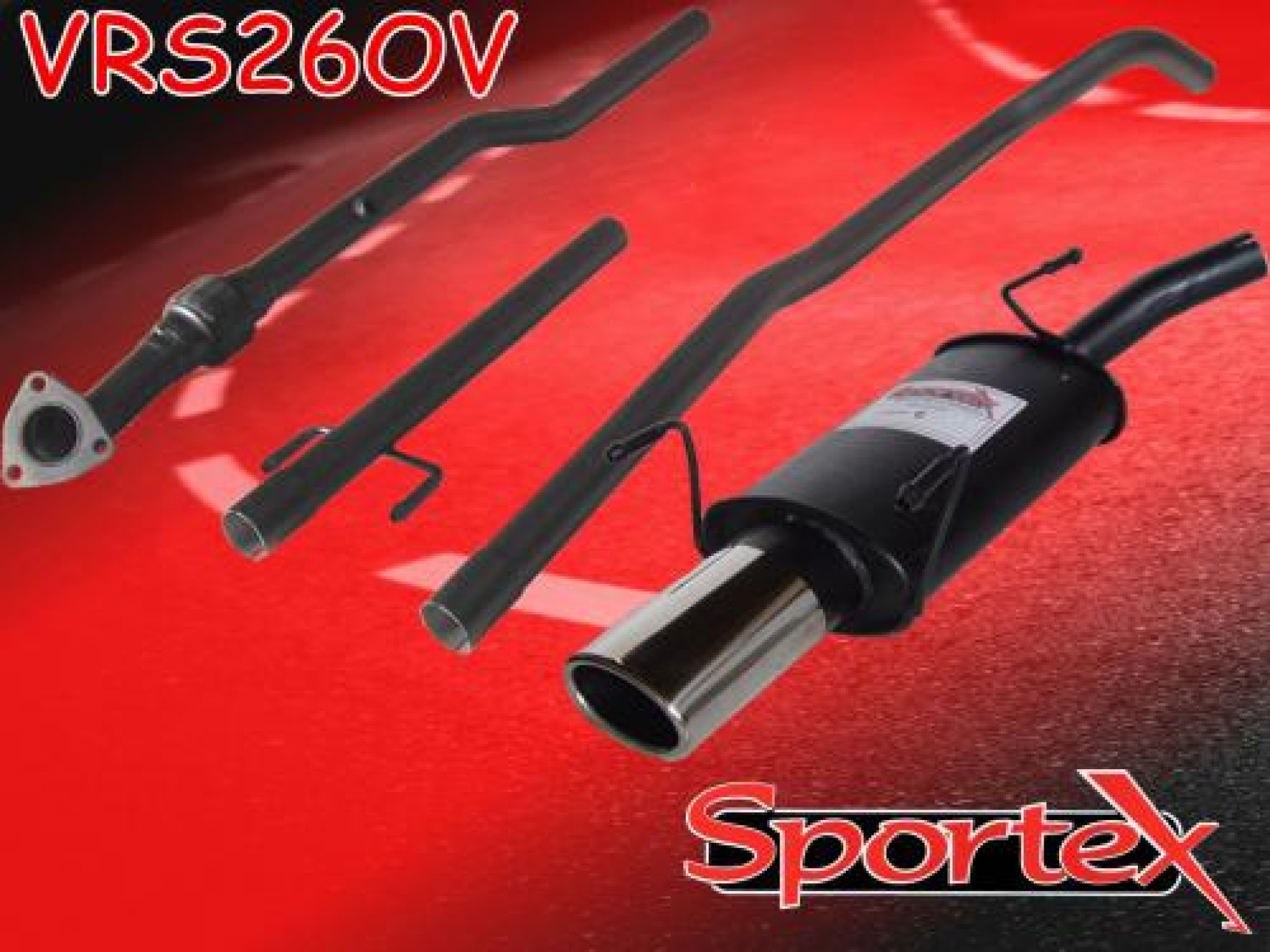 Sportex Vauxhall Corsa C performance exhaust system 20032006 OV