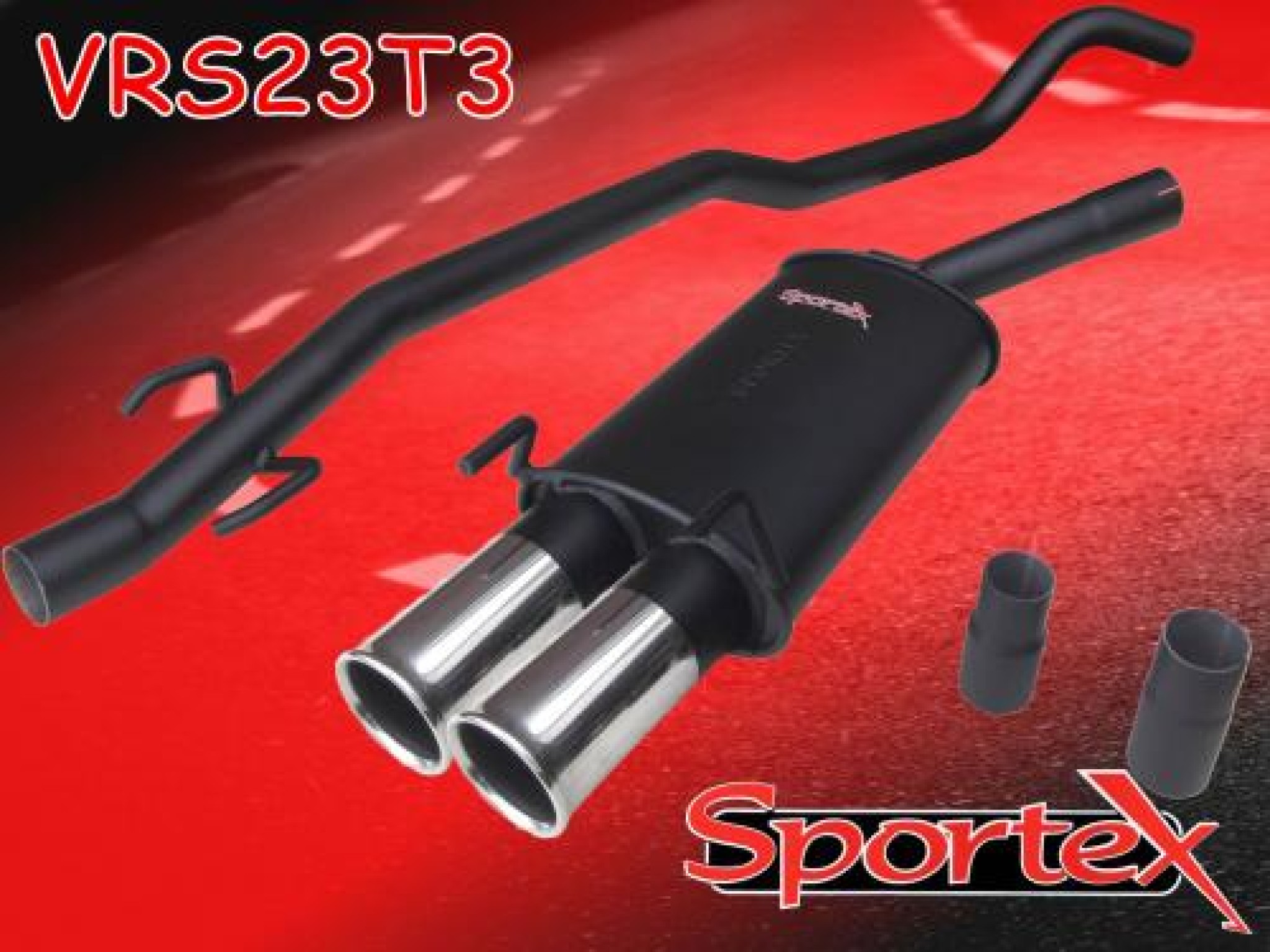 Sportex Vauxhall Corsa B Performance Exhaust System 1993-2000 T3