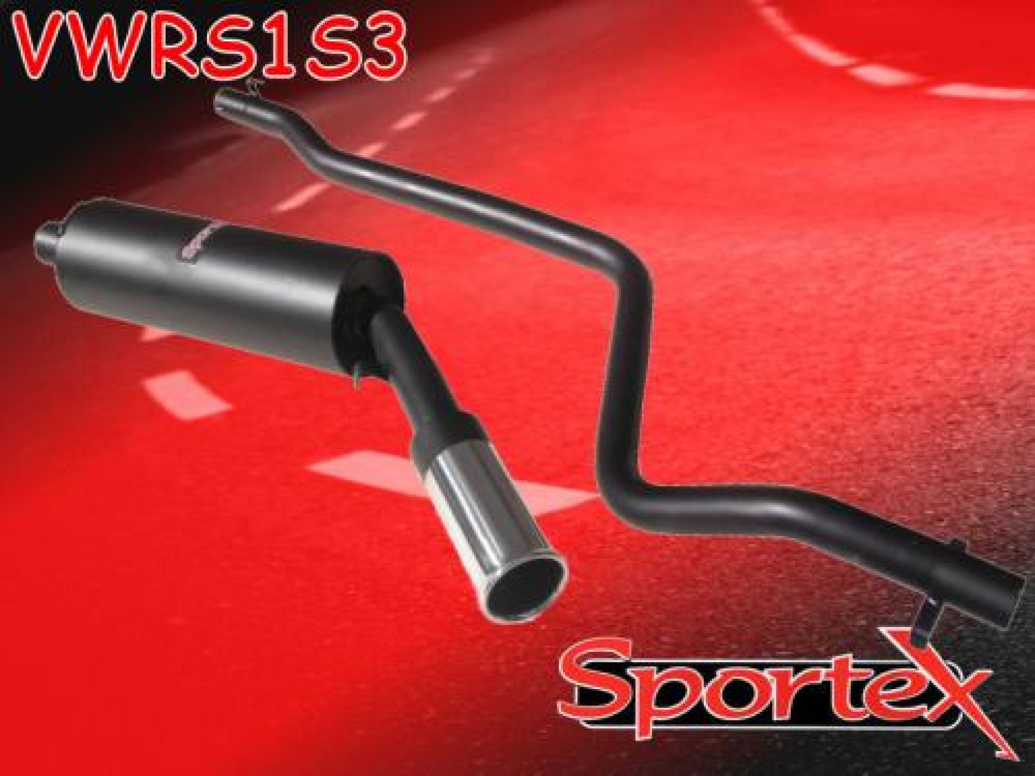 Sportex VW Golf mk1 performance exhaust system 19751984 S3