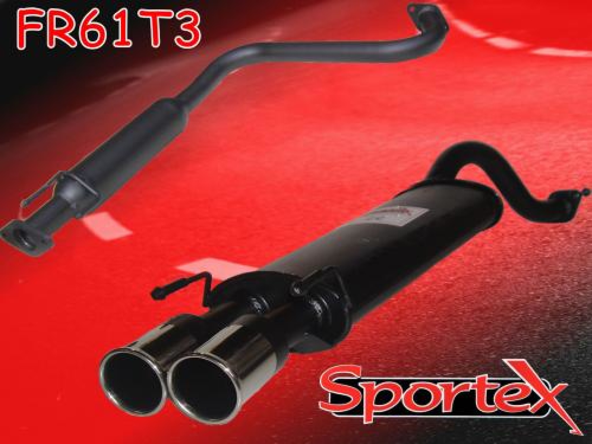 Sportex MG ZR exhaust system 20012005 T3