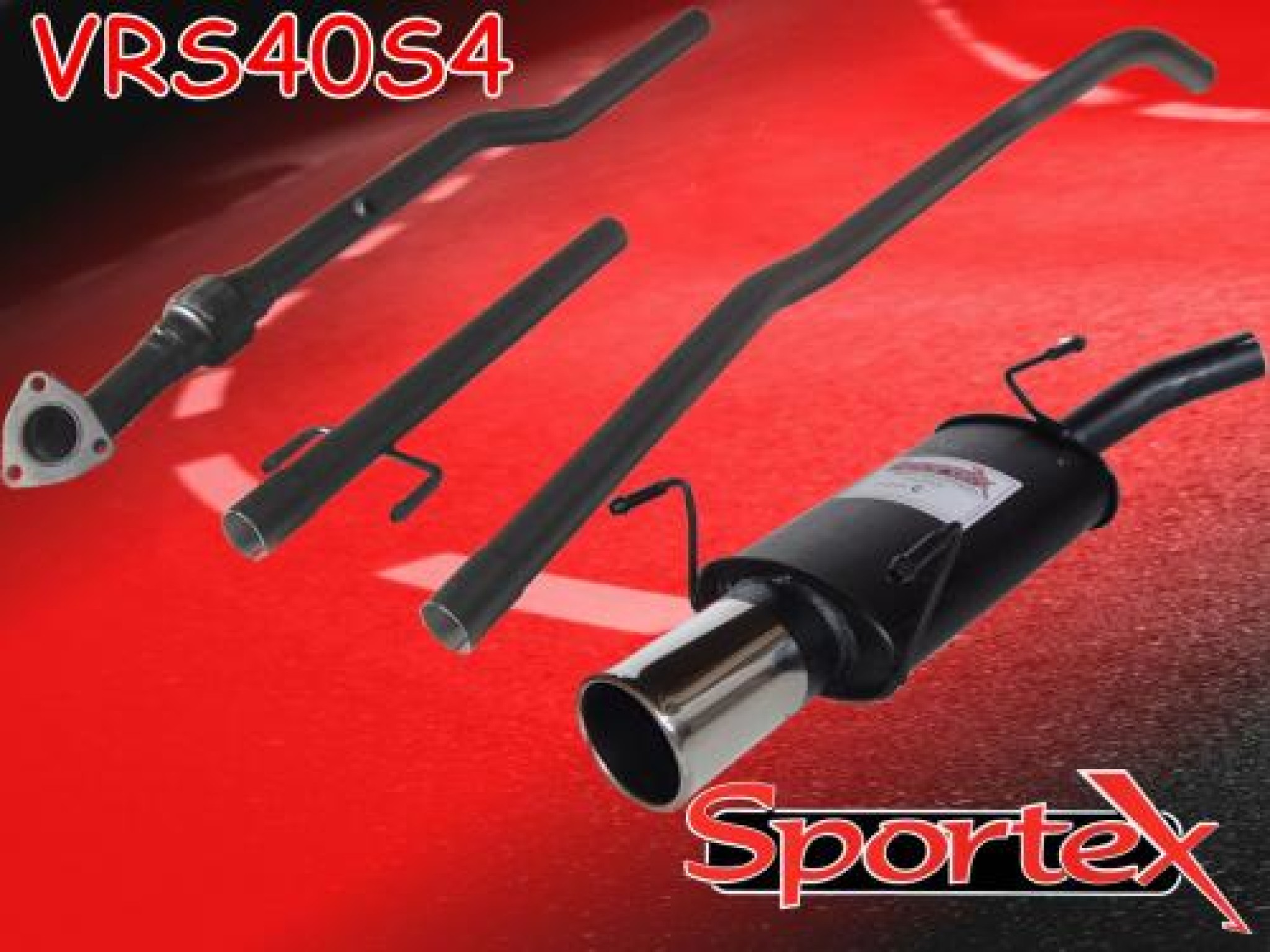 Sportex Vauxhall Corsa C performance exhaust system 20002003 S4 Sportex Vauxhall Corsa C performance exhaust system 20002003 S4