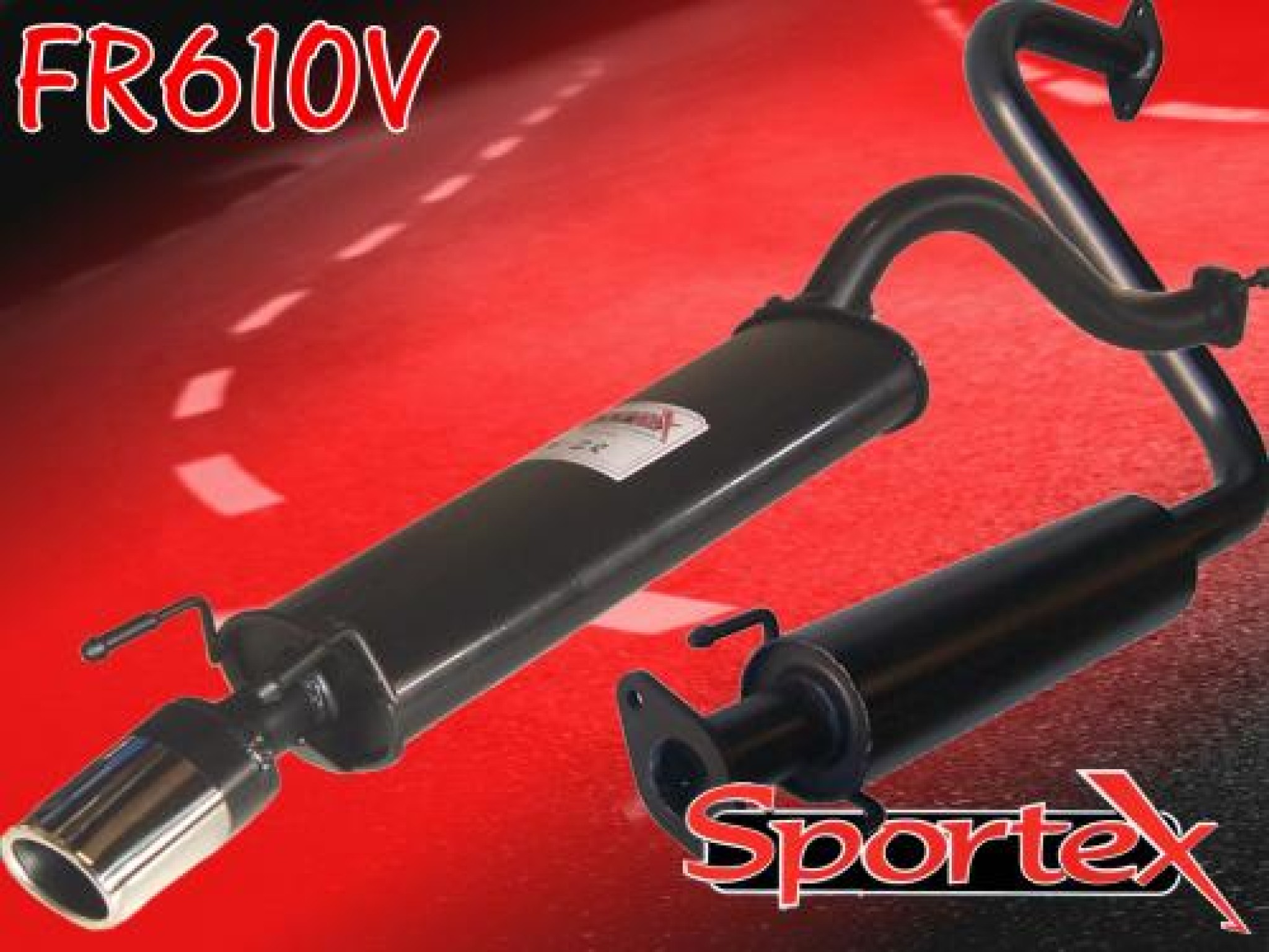 Sportex MG ZR exhaust system 20012005 OV