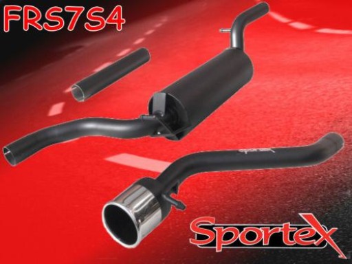 Sportex Ford Focus Race Tube exhaust system 1.6i 1998-2004- S4