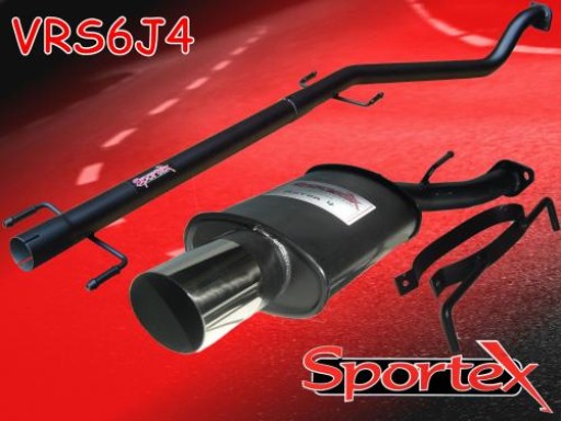 Sportex Vauxhall Astra mk4 performance exhaust system 1998-2003 J4