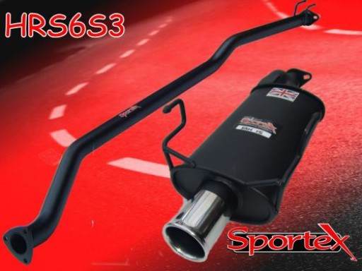 Sportex Honda Civic Type R Race Tube exhaust system EP3 2001-06 S3