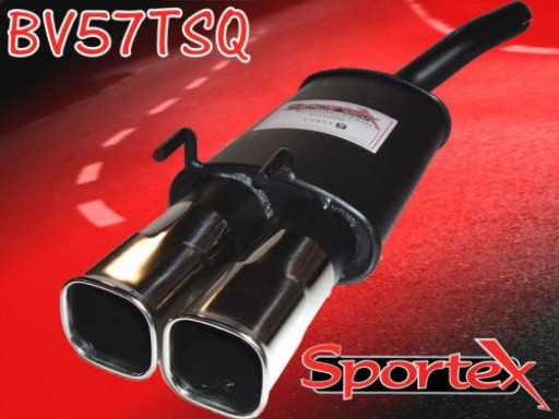 Sportex Vauxhall Corsa B exhaust back box 1.2i 1.4i 1.6i 93-00 TSQ