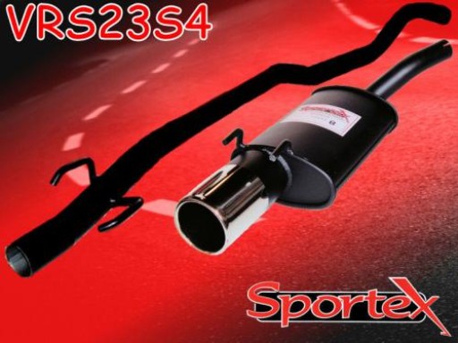 Sportex Vauxhall Corsa B performance exhaust system 1993-2000 S4