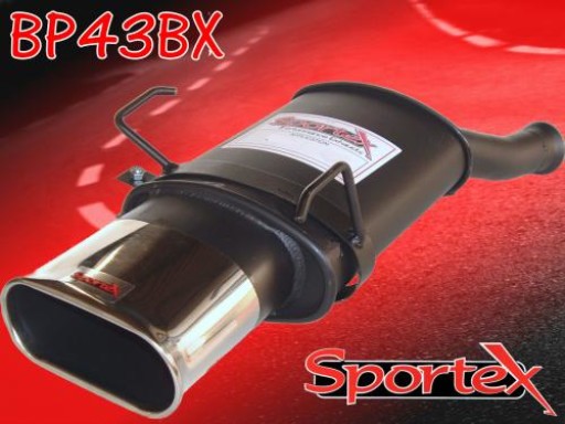 Sportex Peugeot 106 exhaust back box 1996-2000 BX