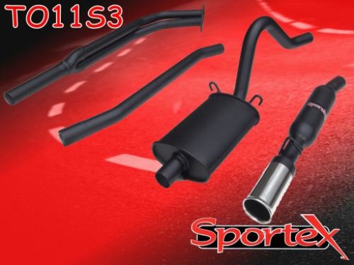 Sportex Opel Manta exhaust system 2.0i GTE coupe S3