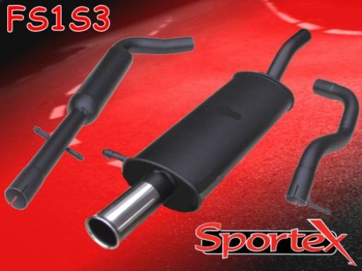 Sportex Seat Leon 1.8T performance exhaust system 2000-2005 S3