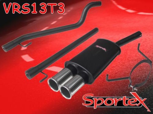 Sportex Vauxhall Astra mk5 performance exhaust system 2005- T3