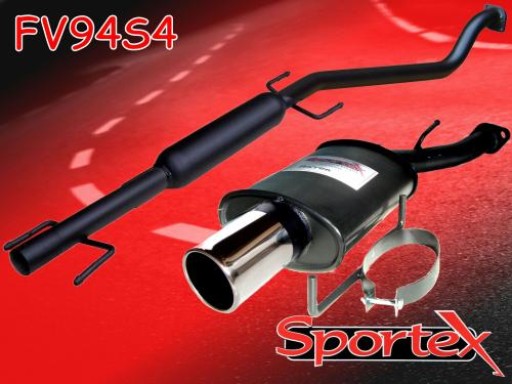 Sportex Vauxhall Astra mk4 performance exhaust system 1998-2004 S4