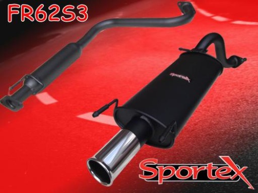 Sportex Rover 200 performance exhaust system 1995-1999 S3