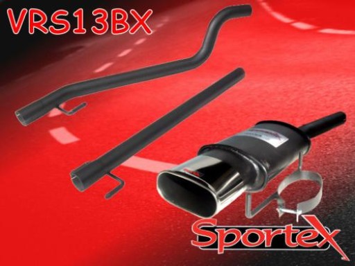 Sportex Vauxhall Astra mk5 performance exhaust system 2005- BX