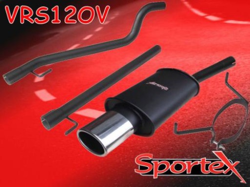 Sportex Vauxhall Astra mk5 1.4i performance exhaust system 2005- OV
