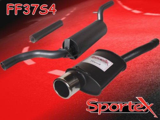 Sportex Ford Focus performance exhaust system 1.6i 1998-2004 S4
