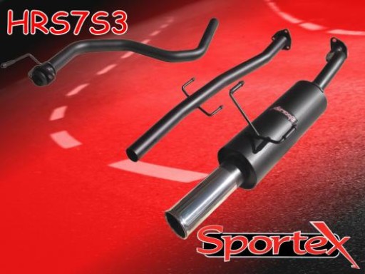 Sportex Honda Civic coupe performance exhaust system 1994-2001 S3