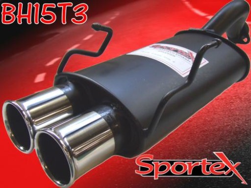 Sportex Honda Civic Type R exhaust back box EP3 2001-2006 T3