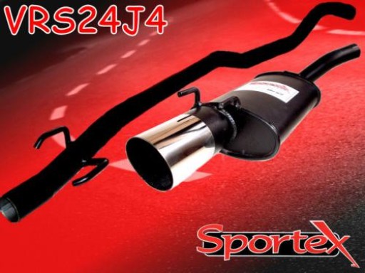 Sportex Vauxhall Corsa B performance exhaust system 1993-2000 J4
