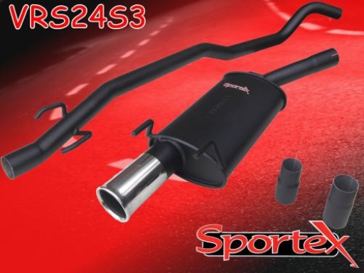 Sportex Vauxhall Corsa B performance exhaust system 1993-2000 S3