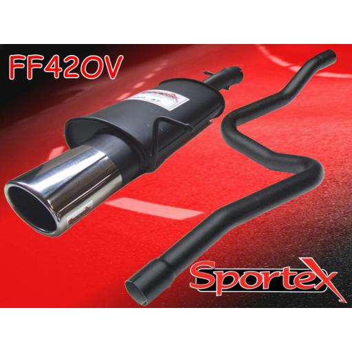 Sportex Ford Fiesta ST150 performance exhaust system 05-08 OV